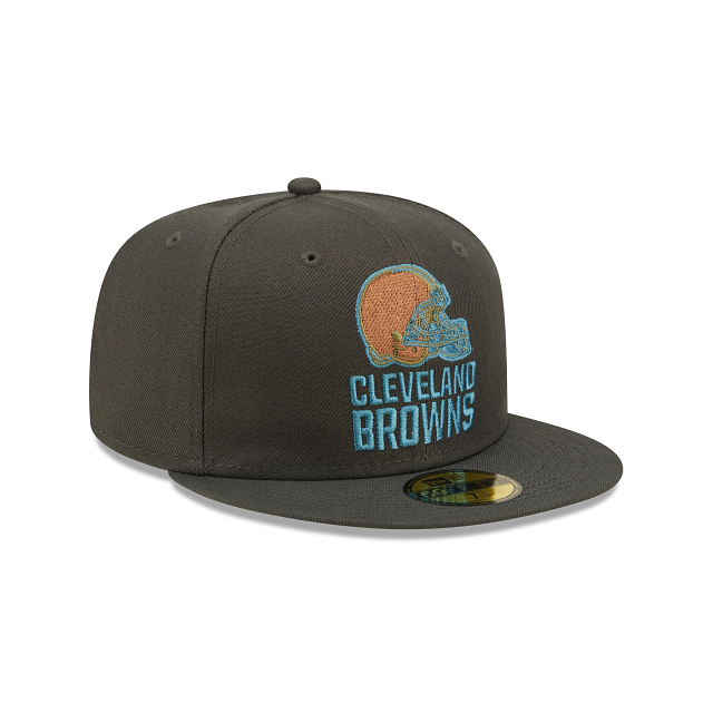 New Era Cleveland Browns Color Pack Steel 2022 59FIFTY Fitted Hat