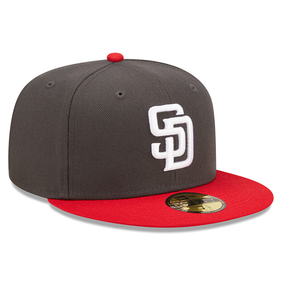New Era San Diego Padres Two-Tone Steel 59FIFTY Fitted Hat