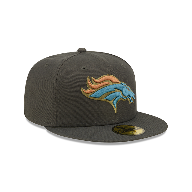 New Era Denver Broncos Color Pack Steel 2022 59FIFTY Fitted Hat