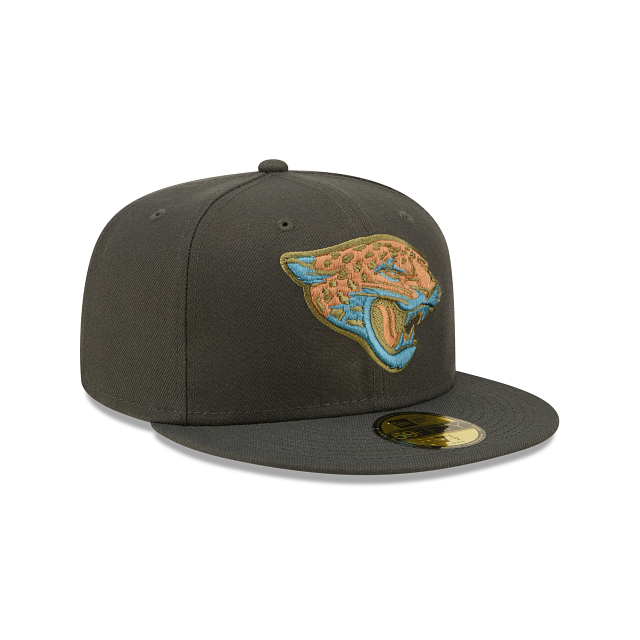 New Era Jacksonville Jaguars Color Pack Steel 2022 59FIFTY Fitted Hat