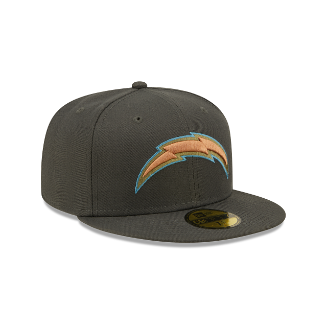 New Era Los Angeles Chargers Color Pack Steel 2022 59FIFTY Fitted Hat
