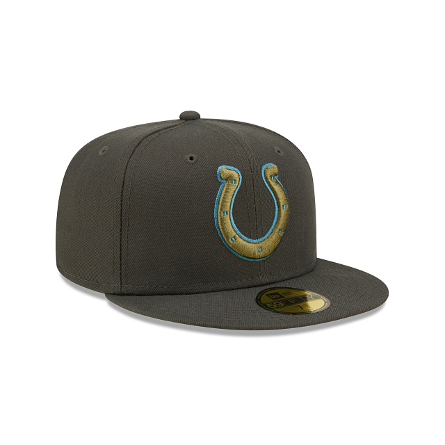 New Era Indianapolis Colts Color Pack Steel 2022 59FIFTY Fitted Hat