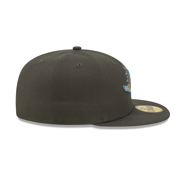 New Era Miami Dolphins Color Pack Steel 2022 59FIFTY Fitted Hat