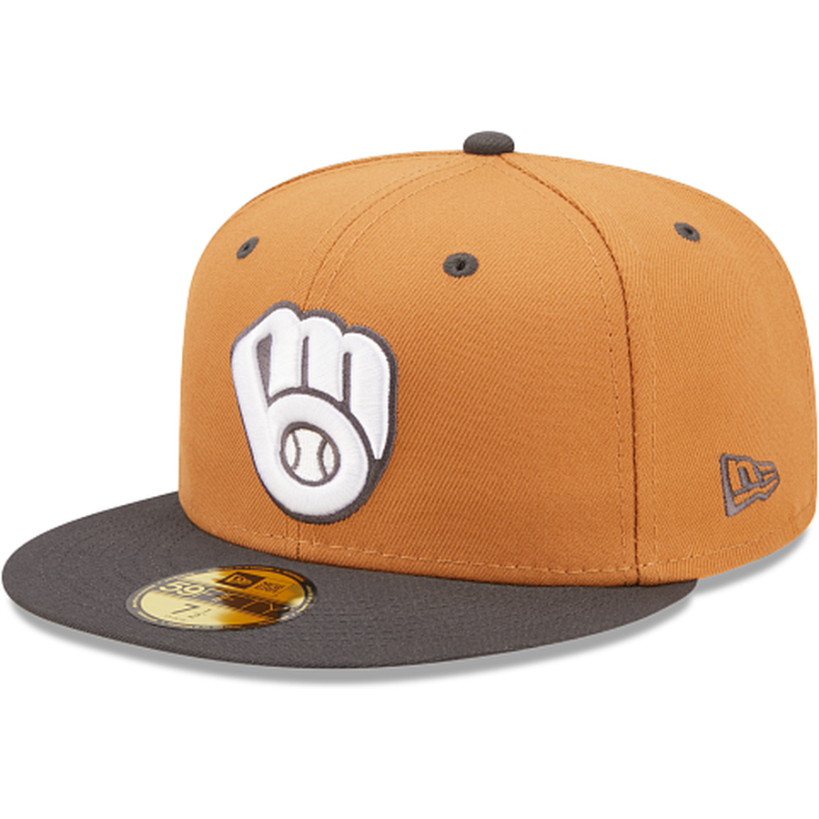 New Era  Milwaukee Brewers Color Pack Tan 2022 59FIFTY Fitted Hat
