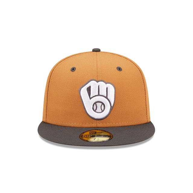New Era  Milwaukee Brewers Color Pack Tan 2022 59FIFTY Fitted Hat