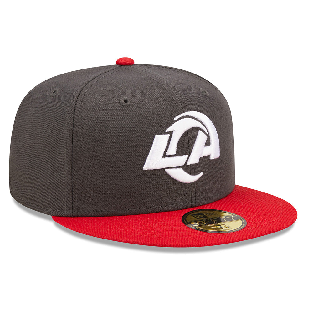 New Era Los Angeles Rams Two-Tone Steel 59FIFTY Fitted Hat