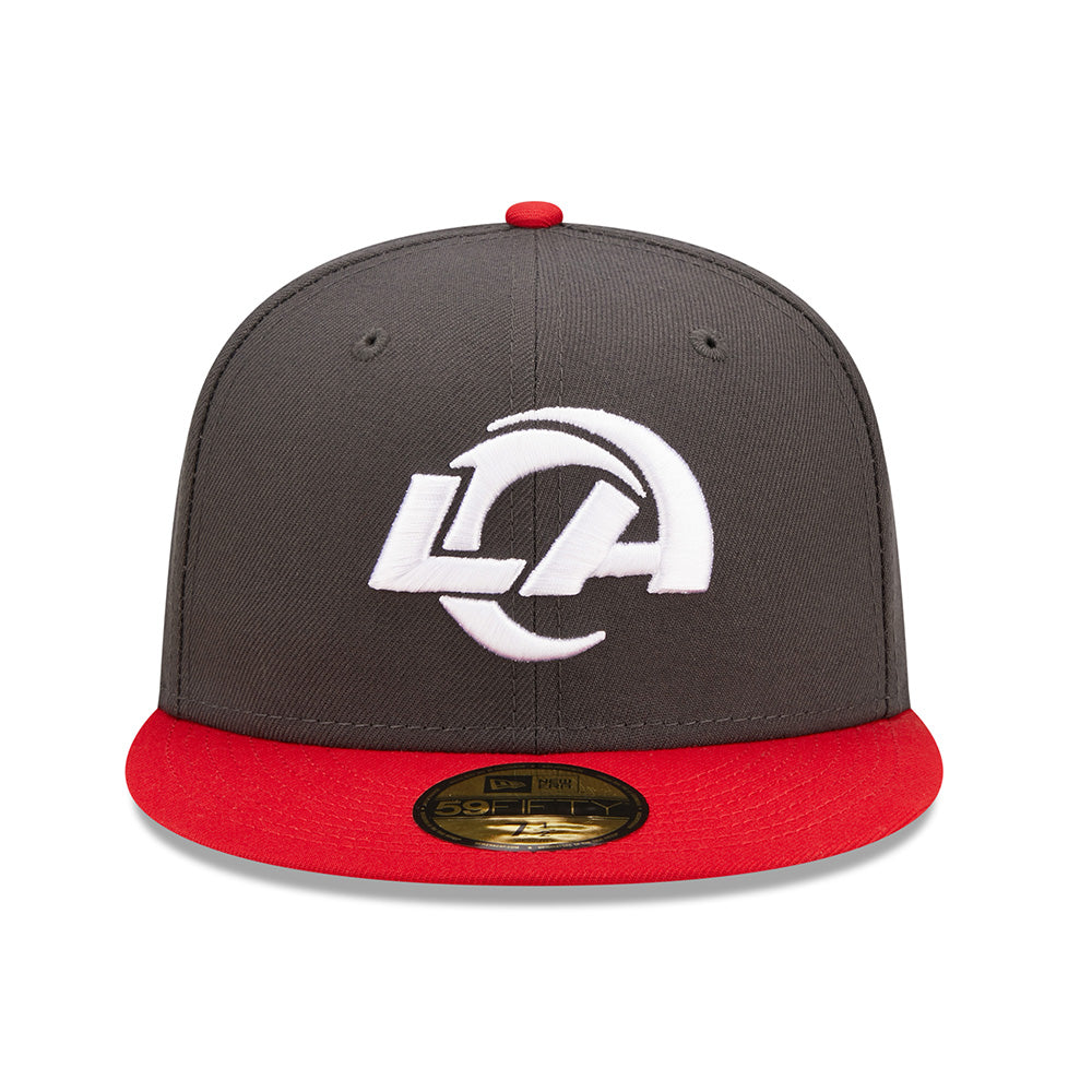 New Era Los Angeles Rams Two-Tone Steel 59FIFTY Fitted Hat
