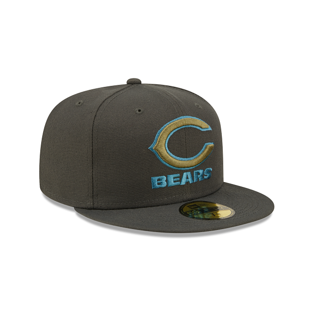 New Era Chicago Bears Color Pack Steel 2022 59FIFTY Fitted Hat