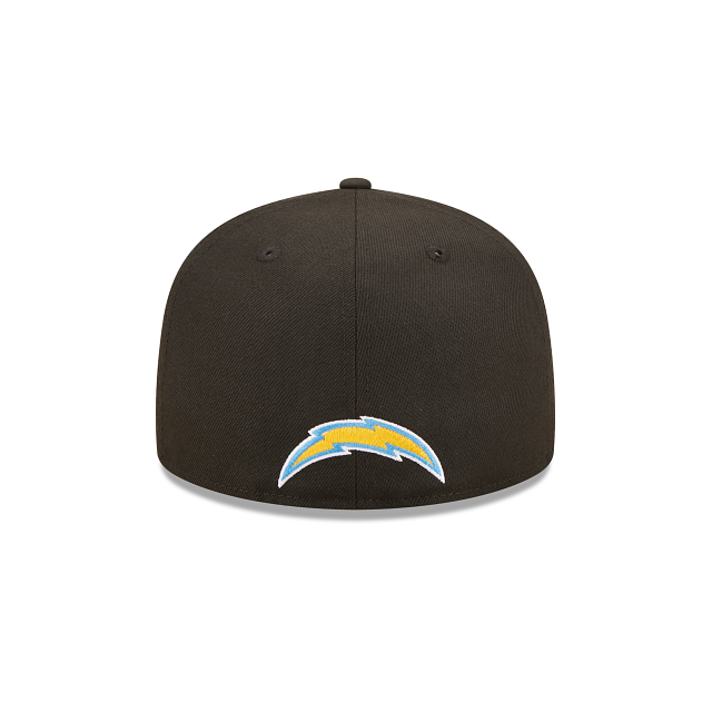 New Era Los Angeles Chargers 2022 Sideline Black 59FIFTY Fitted Hat