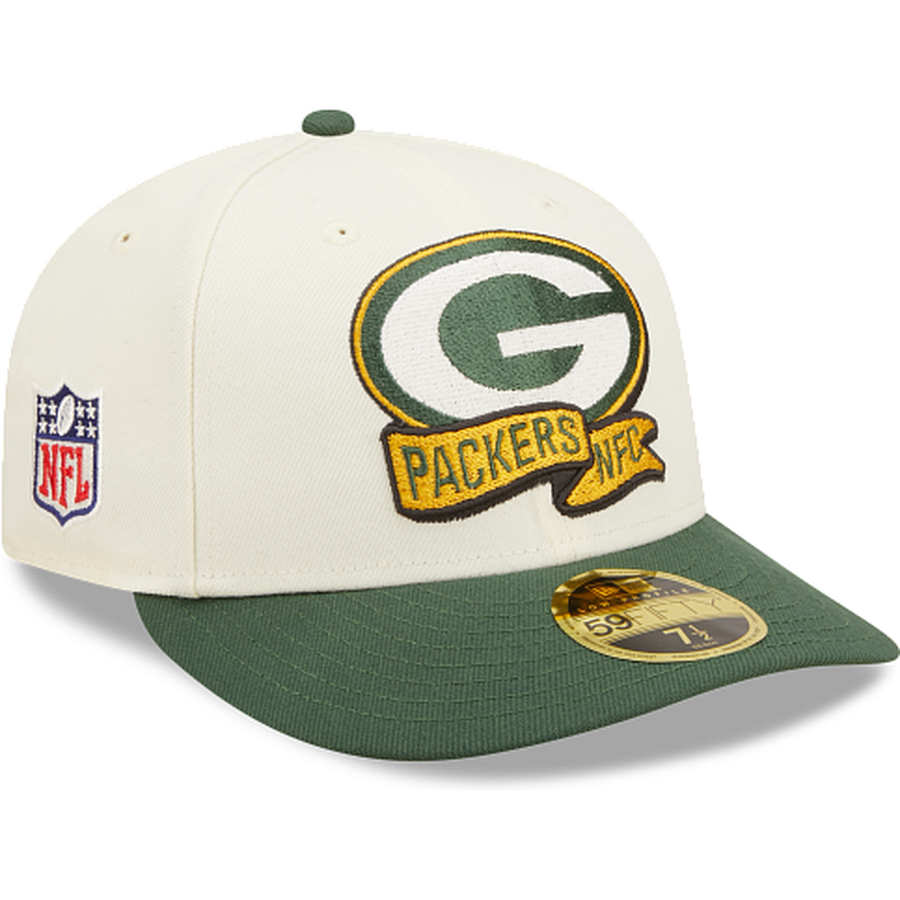 New Era Green Bay Packers 2022 Sideline Low Profile 59FIFTY Fitted Hat