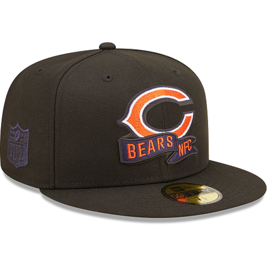 New Era Chicago Bears 2022 Sideline Black 59FIFTY Fitted Hat new-era-chicago-bears-2022-sideline-black-59fifty-fitted-hat