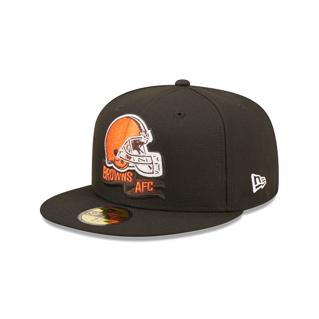 New Era Cleveland Browns 2022 Sideline Black 59FIFTY Fitted Hat