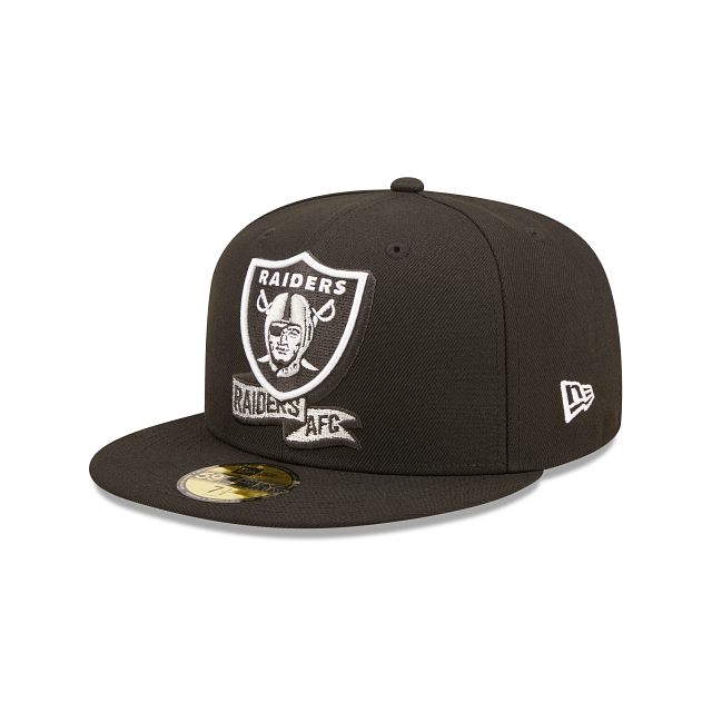 New Era Las Vegas Raiders 2022 Sideline Black 59FIFTY Fitted Hat
