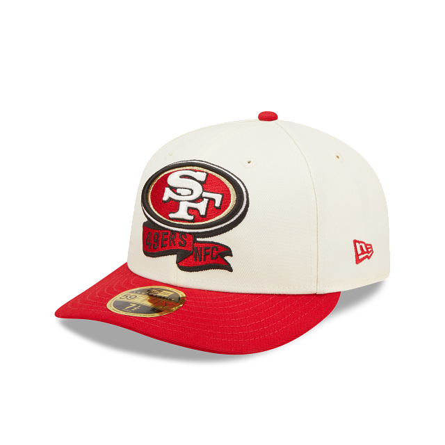 New Era San Francisco 49ers 2022 Sideline Low Profile 59FIFTY Fitted Hat