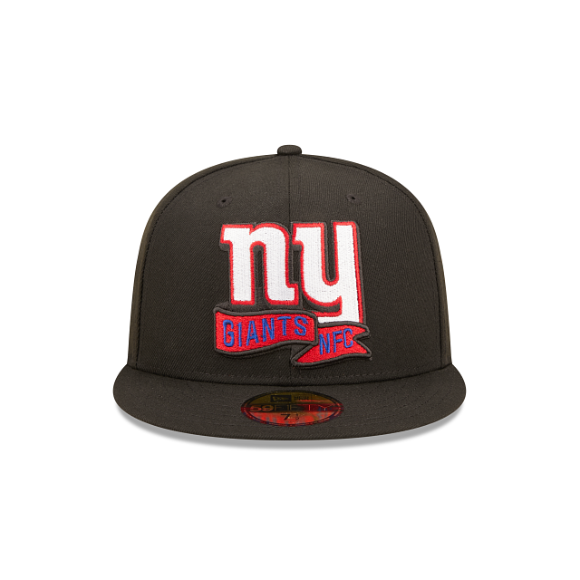 New Era New York Giants 2022 Sideline Black 59FIFTY Fitted Hat