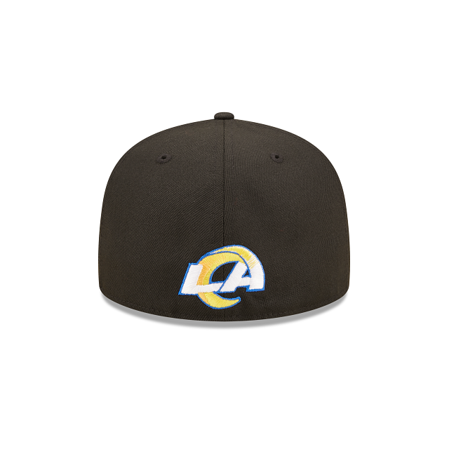 New Era Los Angeles Rams 2022 Sideline Black 59FIFTY Fitted Hat