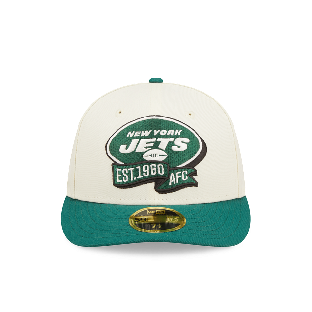 New Era New York Jets 2022 Sideline Low Profile 59FIFTY Fitted Hat