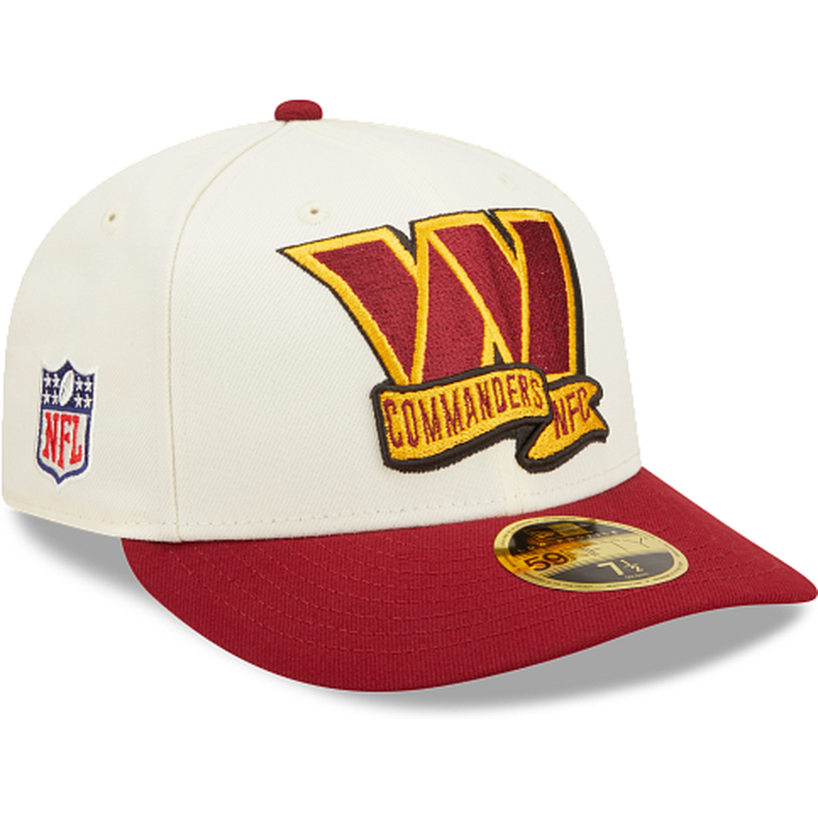 New Era Washington Commanders 2022 Sideline Low Profile 59FIFTY Fitted Hat