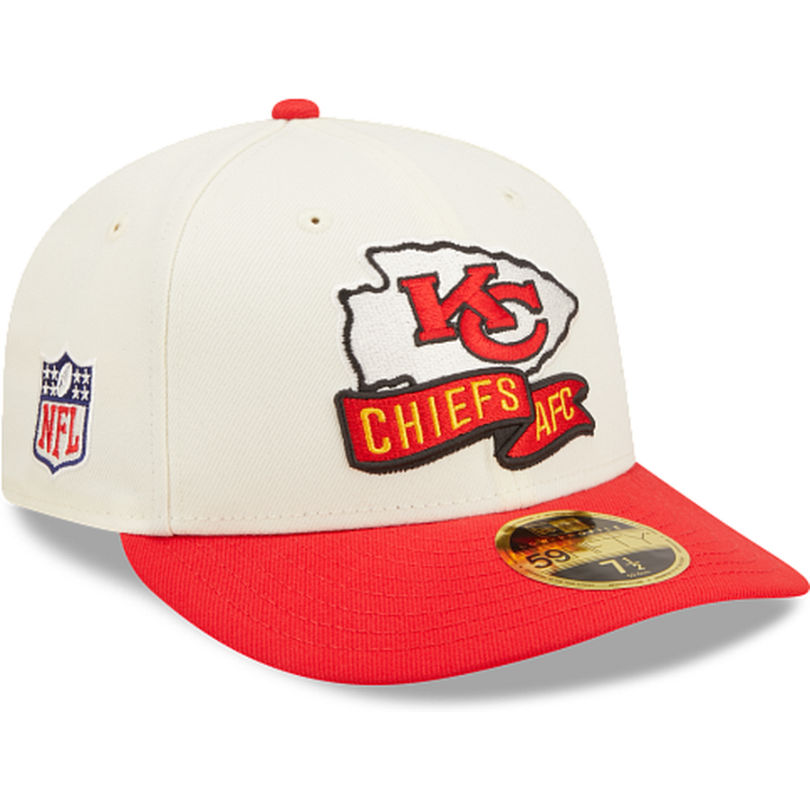 New Era Kansas City Chiefs 2022 Sideline Low Profile 59FIFTY Fitted Hat