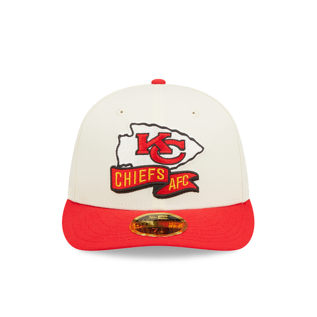 New Era Kansas City Chiefs 2022 Sideline Low Profile 59FIFTY Fitted Hat