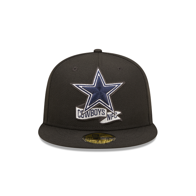 New Era Dallas Cowboys 2022 Sideline Black 59FIFTY Fitted Hat