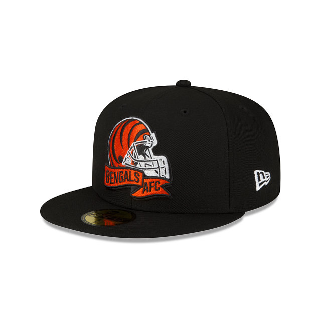 New Era Cincinnati Bengals 2022 Sideline Black 59FIFTY Fitted Hat