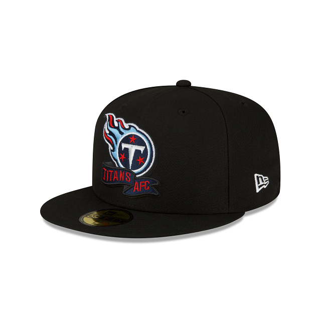 New Era Tennessee Titans 2022 Sideline Black 59FIFTY Fitted Hat
