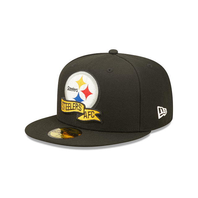 New Era Pittsburgh Steelers 2022 Sideline Black 59FIFTY Fitted Hat