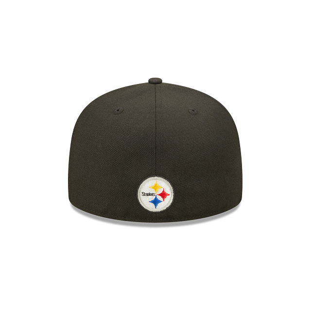 New Era Pittsburgh Steelers 2022 Sideline Black 59FIFTY Fitted Hat
