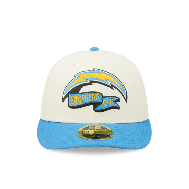 New Era Los Angeles Chargers 2022 Sideline Low Profile 59FIFTY Fitted Hat