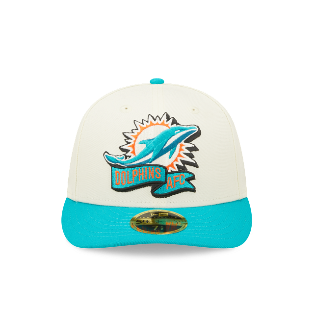 New Era Miami Dolphins 2022 Sideline Low Profile 59FIFTY Fitted Hat