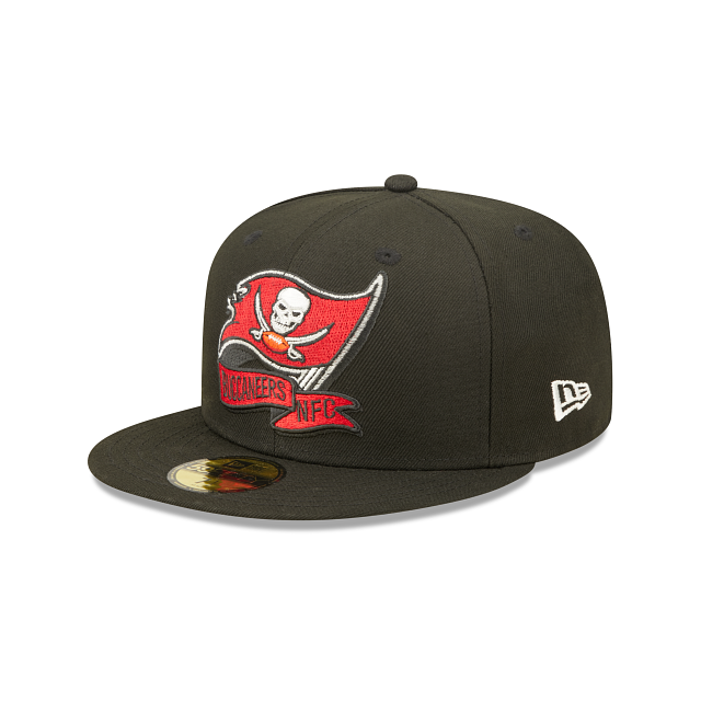 New Era Tampa Bay Buccaneers 2022 Sideline Black 59FIFTY Fitted Hat