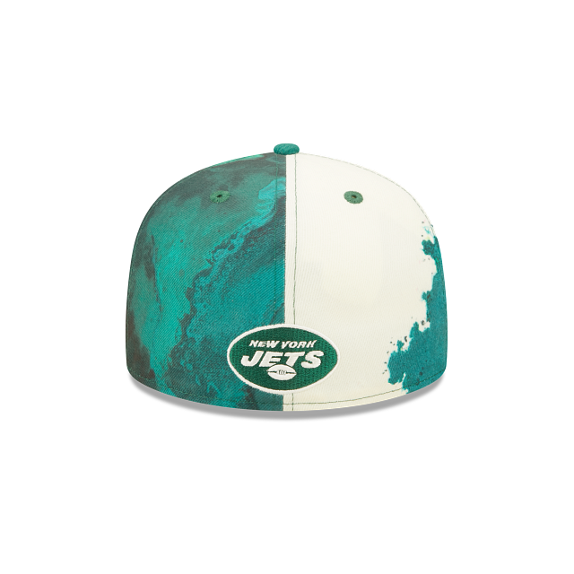 New Era New York Jets 2022 Sideline Ink Dye 59FIFTY Fitted Hat