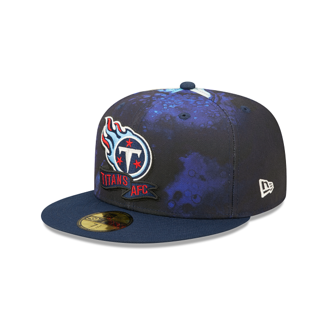 New Era Tennessee Titans 2022 Sideline Ink Dye 59FIFTY Fitted Hat