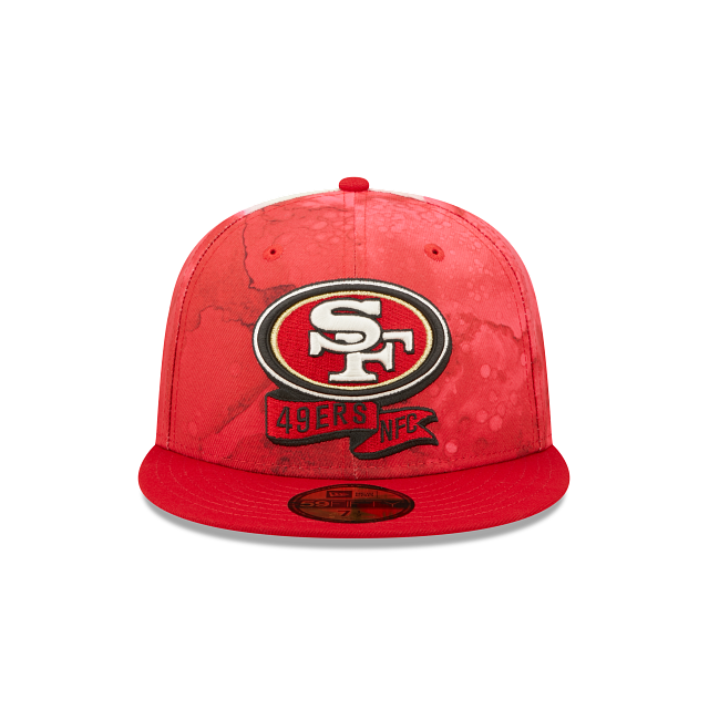 New Era San Francisco 49Ers 2022 Sideline Ink Dye 59FIFTY Fitted Hat