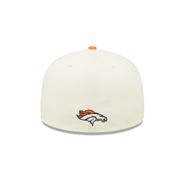 New Era Denver Broncos Gold 59FIFTY A-Frame Fitted Hat Size 7 3/8
