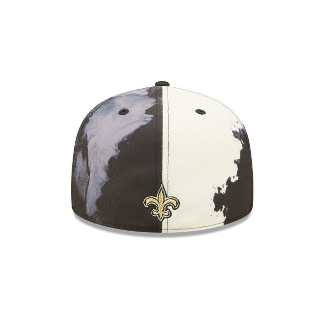 New Era New Orleans Saints 2022 Sideline Ink Dye 59FIFTY Fitted Hat