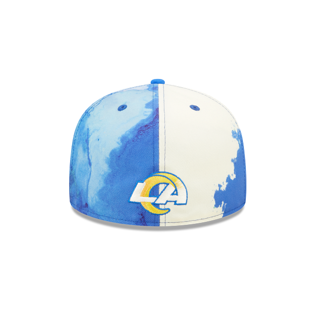 New Era Los Angeles Rams 2022 Sideline Ink Dye 59FIFTY Fitted Hat