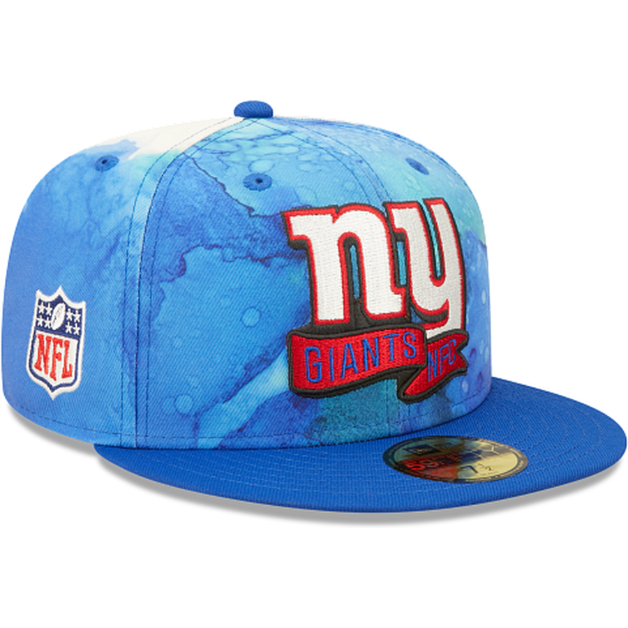 New Era New York Giants 2022 Sideline Ink Dye 59FIFTY Fitted Hat