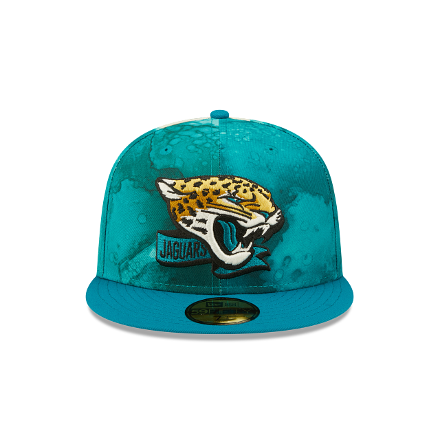 New Era Jacksonville Jaguars 2022 Sideline Ink Dye 59FIFTY Fitted Hat