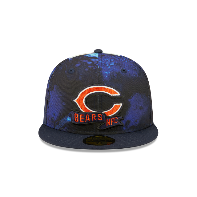 New Era Chicago Bears 2022 Sideline Ink Dye 59FIFTY Fitted Hat