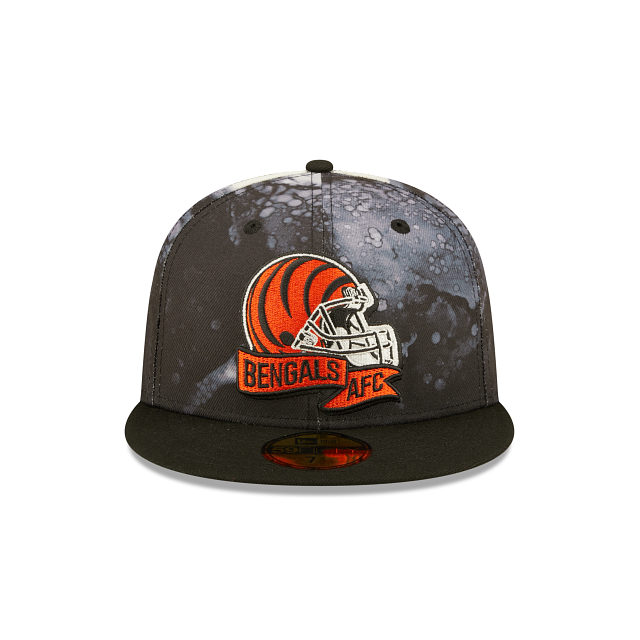 New Era Cincinnati Bengals 2022 Sideline Ink Dye 59FIFTY Fitted Hat
