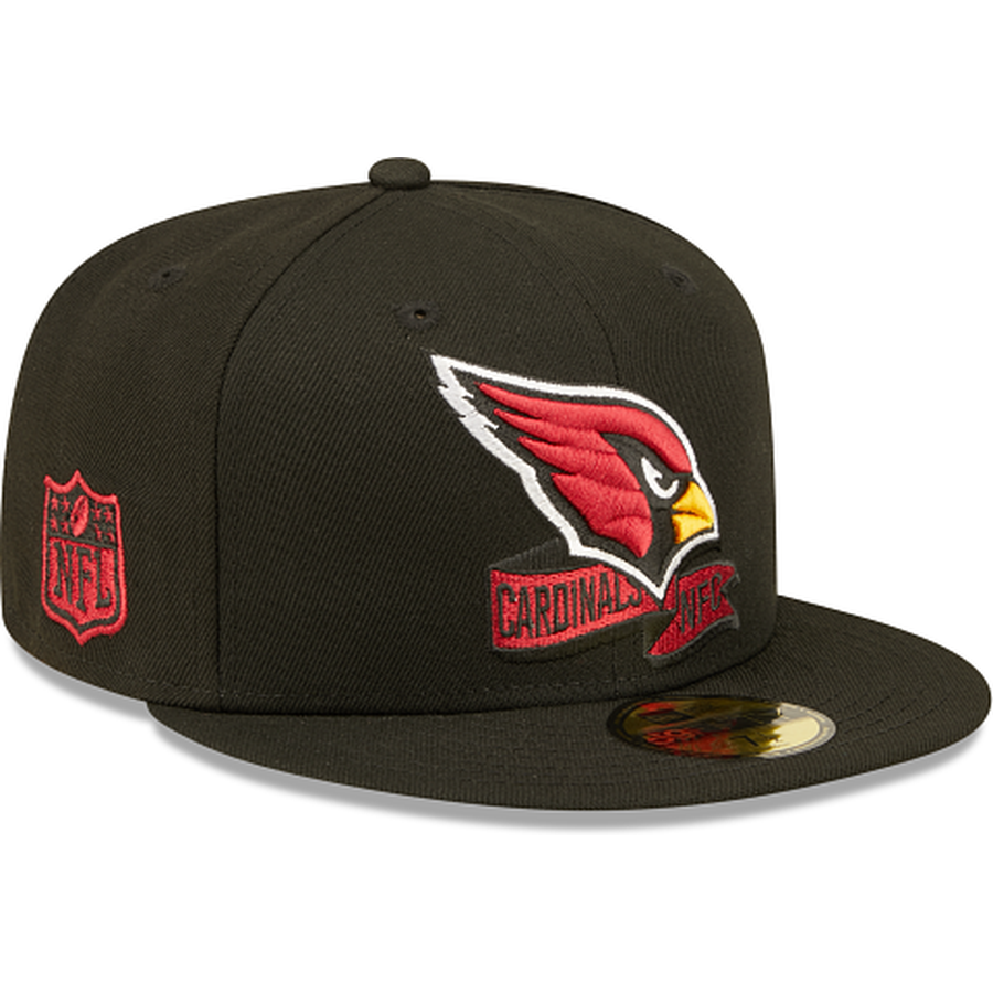 New Era Arizona Cardinals 2022 Sideline Black 59FIFTY Fitted Hat