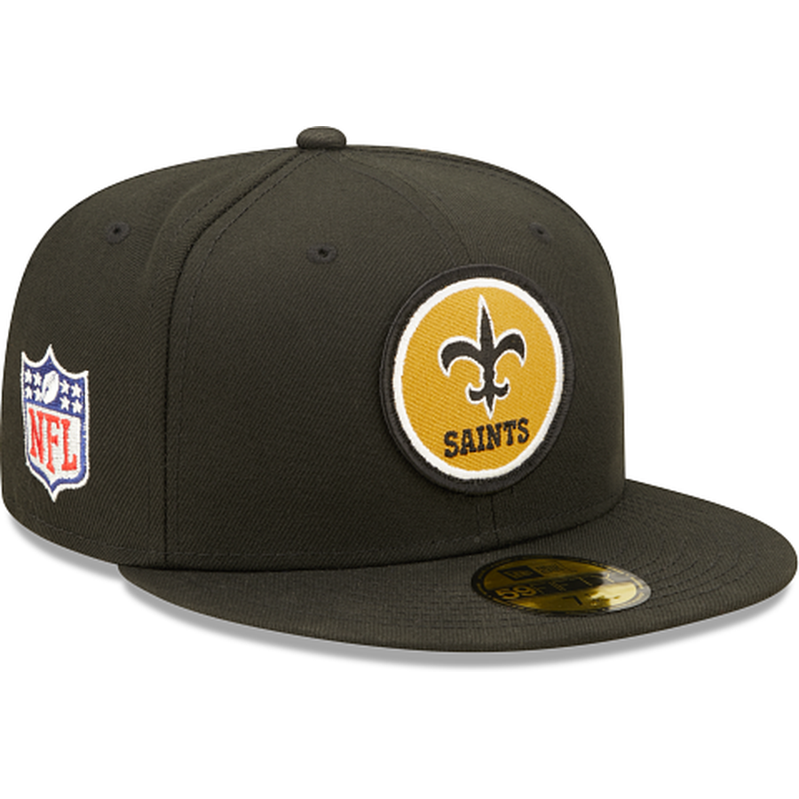 New Era New Orleans Saints 2022 Sideline Historic 59FIFTY Fitted Hat
