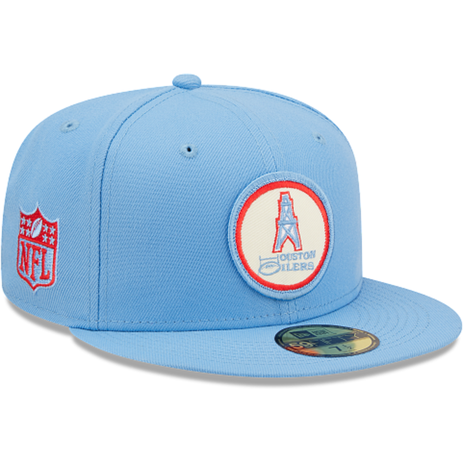 New Era Houston Oilers 2022 Sideline Historic 59FIFTY Fitted Hat