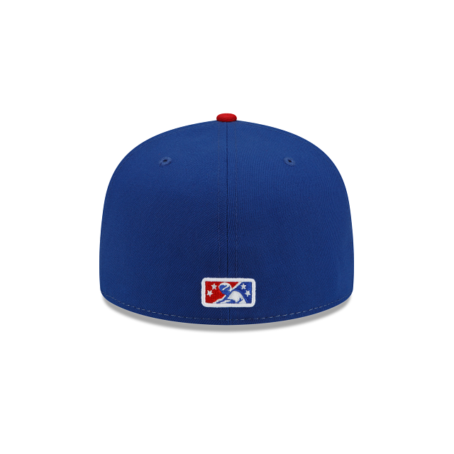 New Era A Frame Reading Fightin Phils MiLB White and Red Trucker Hat