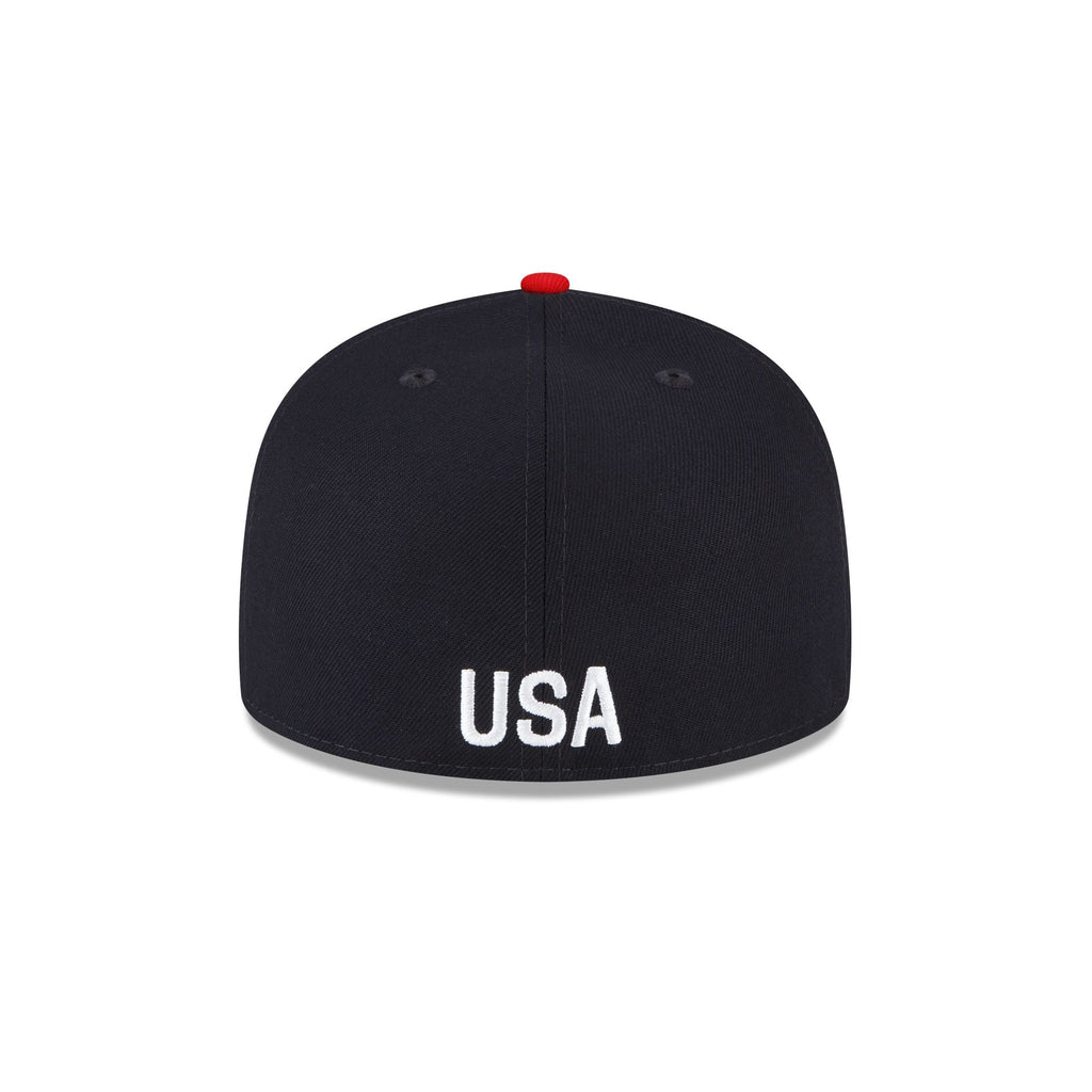 New Era US Soccer Pattern Visor 2023 59FIFTY Fitted Hat