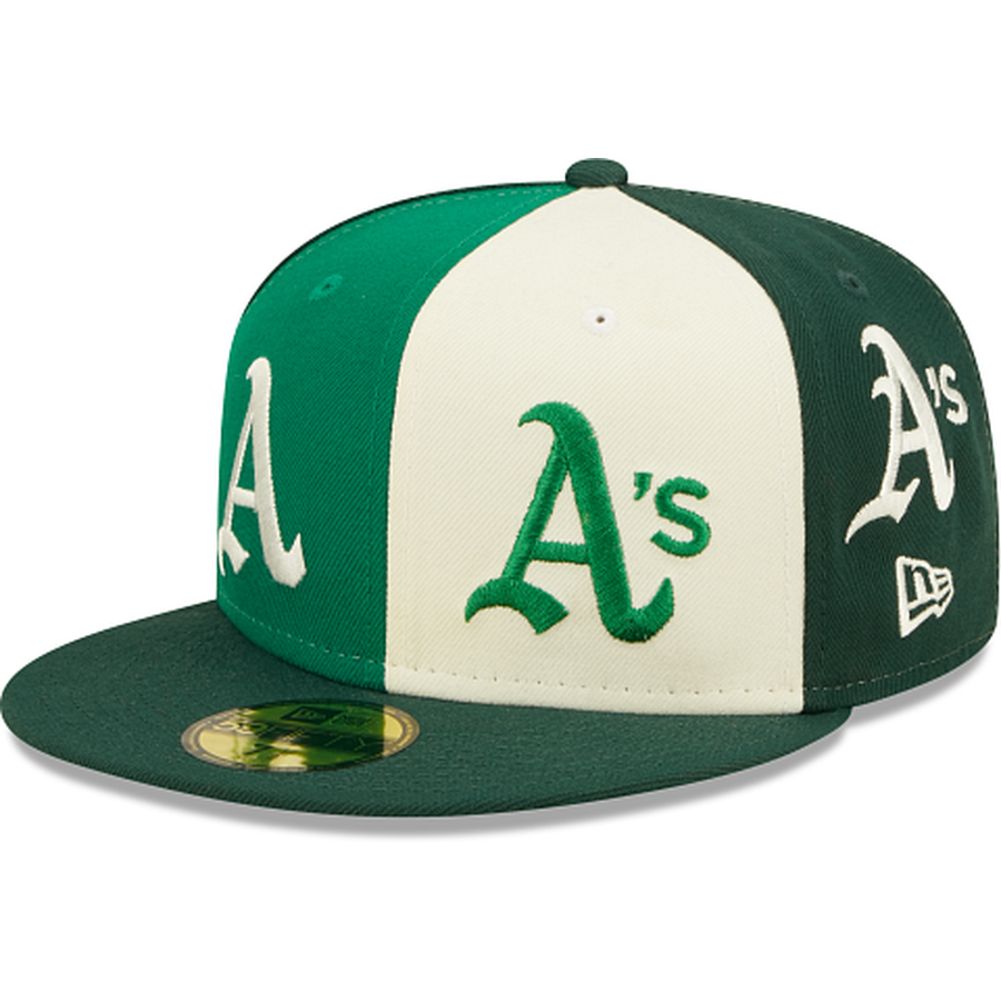 New Era  Oakland Athletics Logo Pinwheel 2022 59FIFTY Fitted Hat