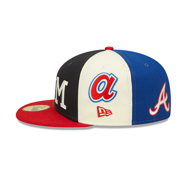 New Era  Atlanta Braves Logo Pinwheel 2022 59FIFTY Fitted Hat