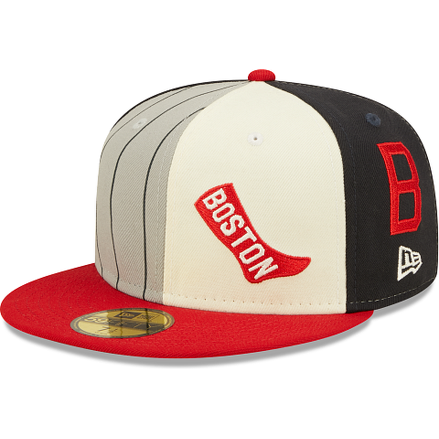 New Era  Boston Red Sox Logo Pinwheel 2022 59FIFTY Fitted Hat